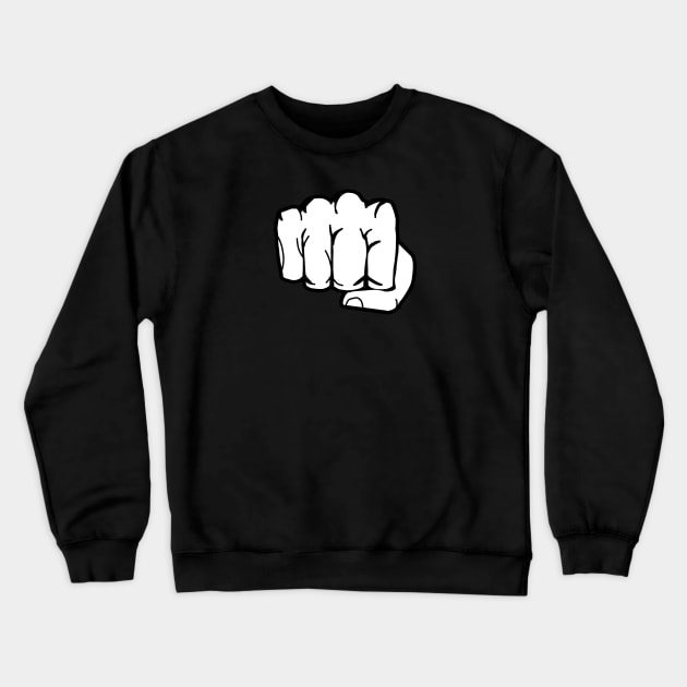 fist Crewneck Sweatshirt by Mamon